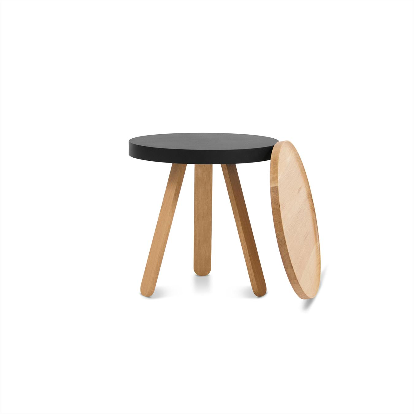 Batea S Coffee Table OakBlack by Batea S Coffee Table OakBlack by